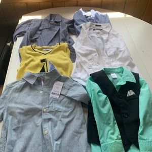 Boys Dress Shirts lot. Size 2-4.